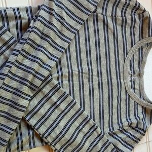 Striped Long Sleeve Top